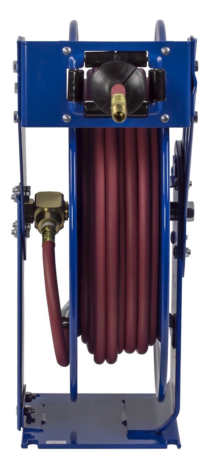 Coxreels T Series Supreme-Duty Air/Water Hose Reel with Hose, Model# TSH-N-650, 1" Hose ID, 50' Length