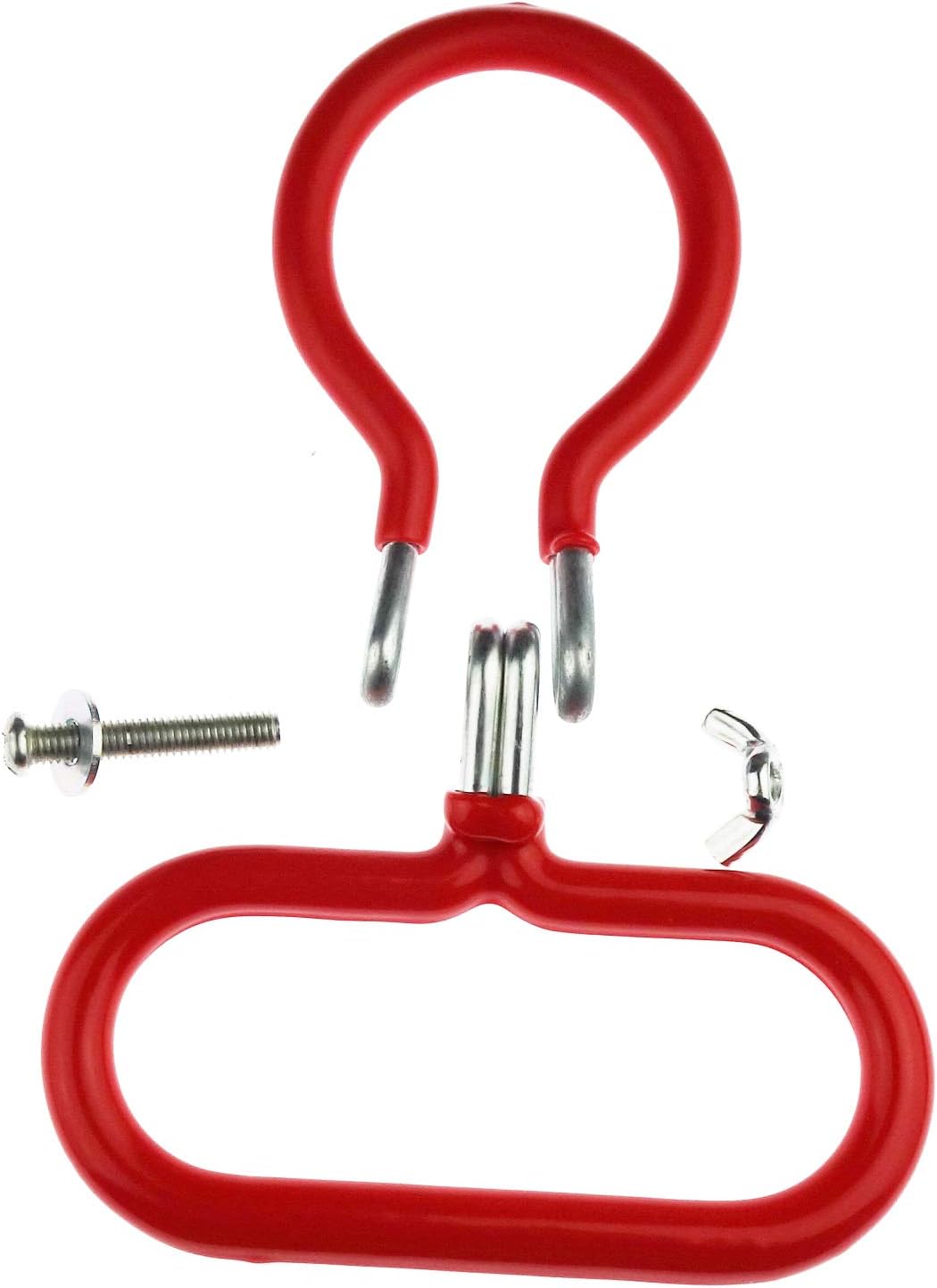 8 Pack Carboy Handle for Smooth Neck 3 Gallon 5 Gallon 6 Gallon 6.5 Gallon Glass Carboys (Red)