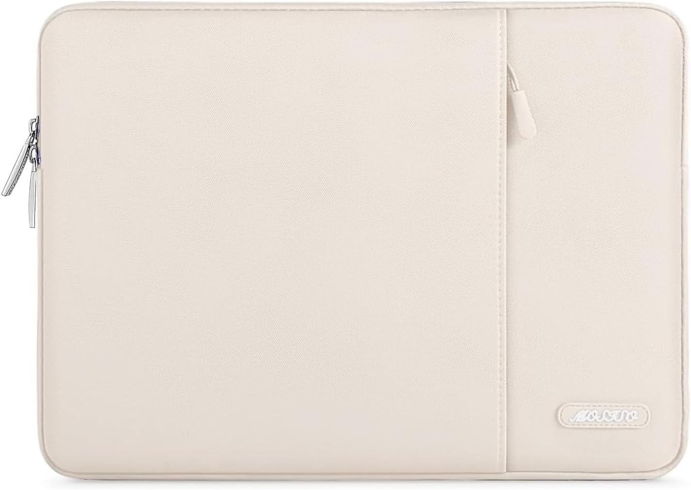 MOSISO Laptop Case 13 inch, 13 inch Laptop Sleeve Compatible with MacBook Air M4 M3 M2 M1 2025-2018 / Pro M2 M1 2025-2016, Polyester Vertical Computer Sleeve Bag with Pocket, Sand