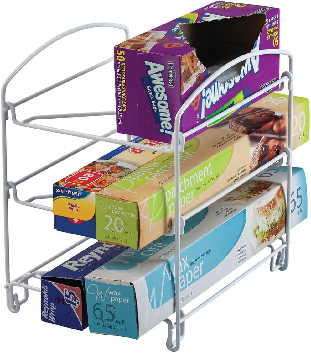 Fox Valley Traders Kitchen Wrap and Bag Organizer by Chef's Pride