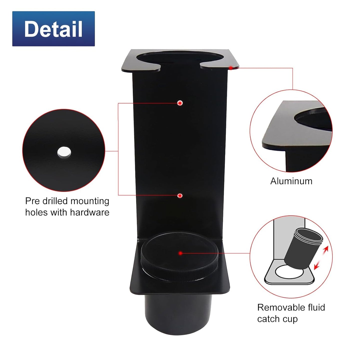 Oil Funnel Holder Storage Rack Funnel Buddy Storage Wall Mount Fluid Holder