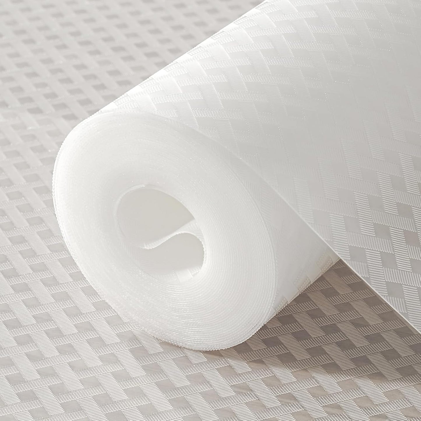 Shelf and Drawer Liner for Kitchen Cabinet, Non-Adhesive 18in x 240in Waterproof Contact Paper Refrigerator Liners Thickened Durable EVA Material Non Slip Mat for Dresser Cupboard Pantry Protector
