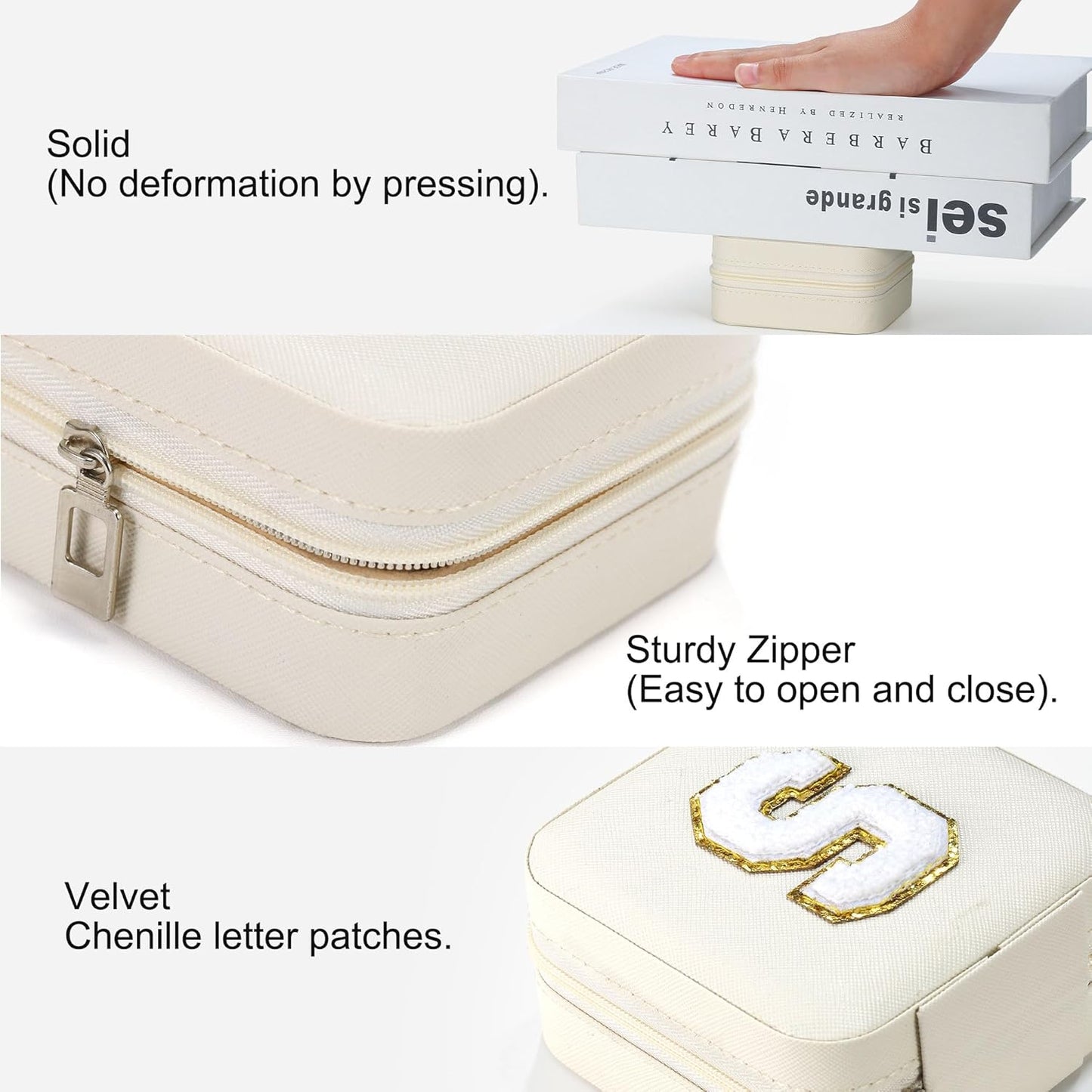 Parima Christmas Stocking Stuffers Gifts for Grandkids Teenage Girls Trendy C Jewelry Case - Teen Travel Accessories, Jewelry Box for Girls' Birthday Gifts
