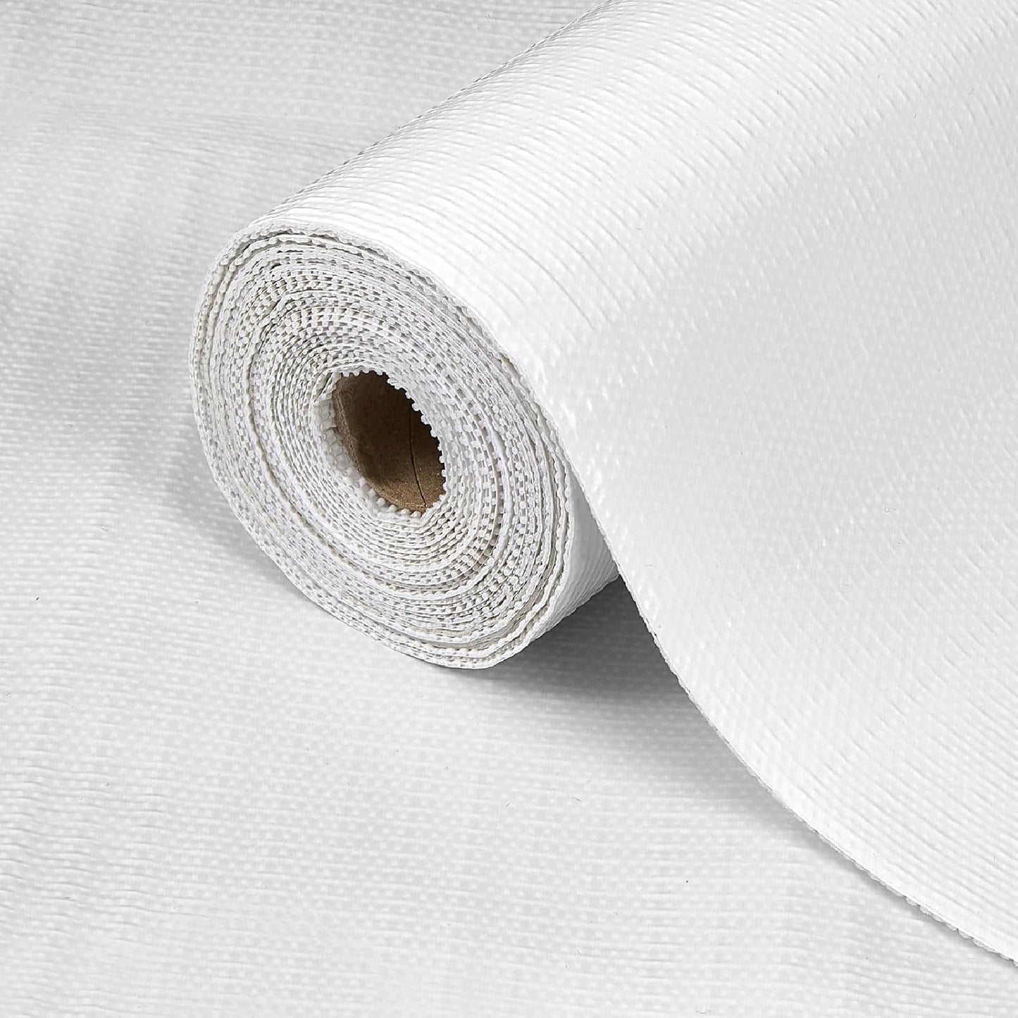 Drawer Shelf Liner for Kitchen Cabinets Non-Adhesive, Non Slip Shelf Paper Waterproof Thickened Cabinet Liners for Shelves, Strong Grip Mats for Cupboard, Dresser, Pantry, White, 12 in x 20 FT