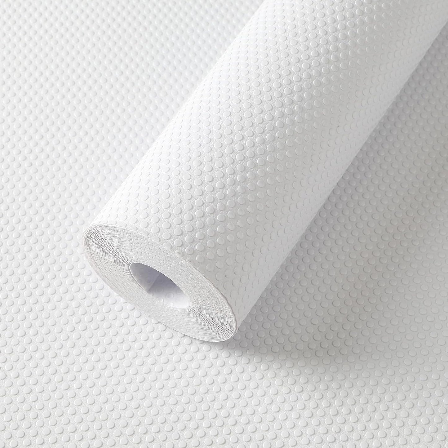 FLPMIX Shelf Liner for Kitchen Cabinets 10 inch Wide - Easy to Cut Drawer Mat - Waterproof Pantry Cabinet Liner for Shelves 10" x 396 Inch White