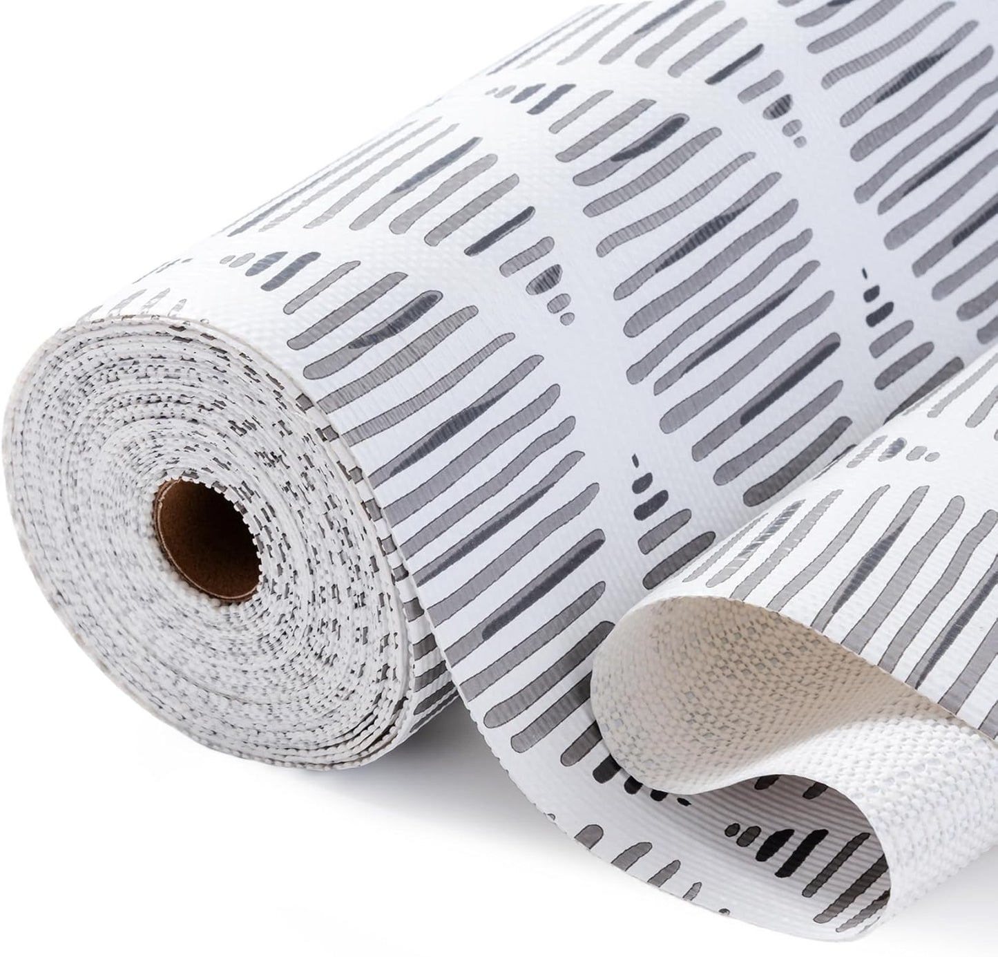 Drawer and Shelf Liner for Kitchen Cabinets, Non-Adhesive 23.6IN x 20FT Strong Grip Thickened Cabinet Liners for Shelves, Non-Slip Mats Shelving Paper Protect Cupboard, Dresser, Pantry | Gray