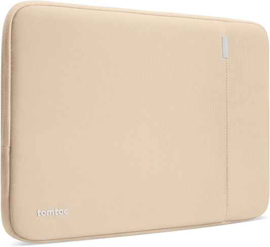 tomtoc 360° Protective Laptop Sleeve for 14-inch MacBook Pro M5/M4/M3/M2/M1 Pro/Max A3434 A3112 A3401 A3185 A2992 A2918 2025-2021, Water-Resistant Case Bag with Accessory Pocket for 13.8Surface Laptop