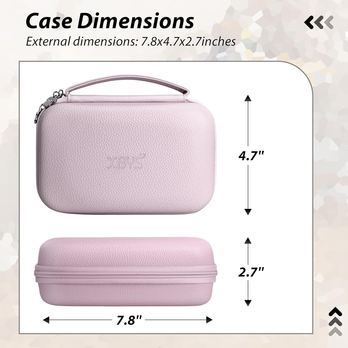 Charger Case for Macbook, Portable Tech Electronic Organizer Bag,Travel Storage Pouch for Laptop Accessories, MacBook Power Adapter, Charging Cords, USB Drives, Power Bank (Purple, XL)