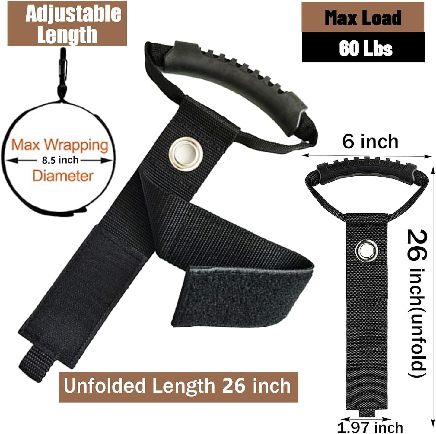Swingers Extension Cord Holder，28 inch Heavy-Duty Storage Straps With 3 Pack,Cable Straps For Tools, Hoses, Rope, Rv, Workshop and Garage Organization (3)