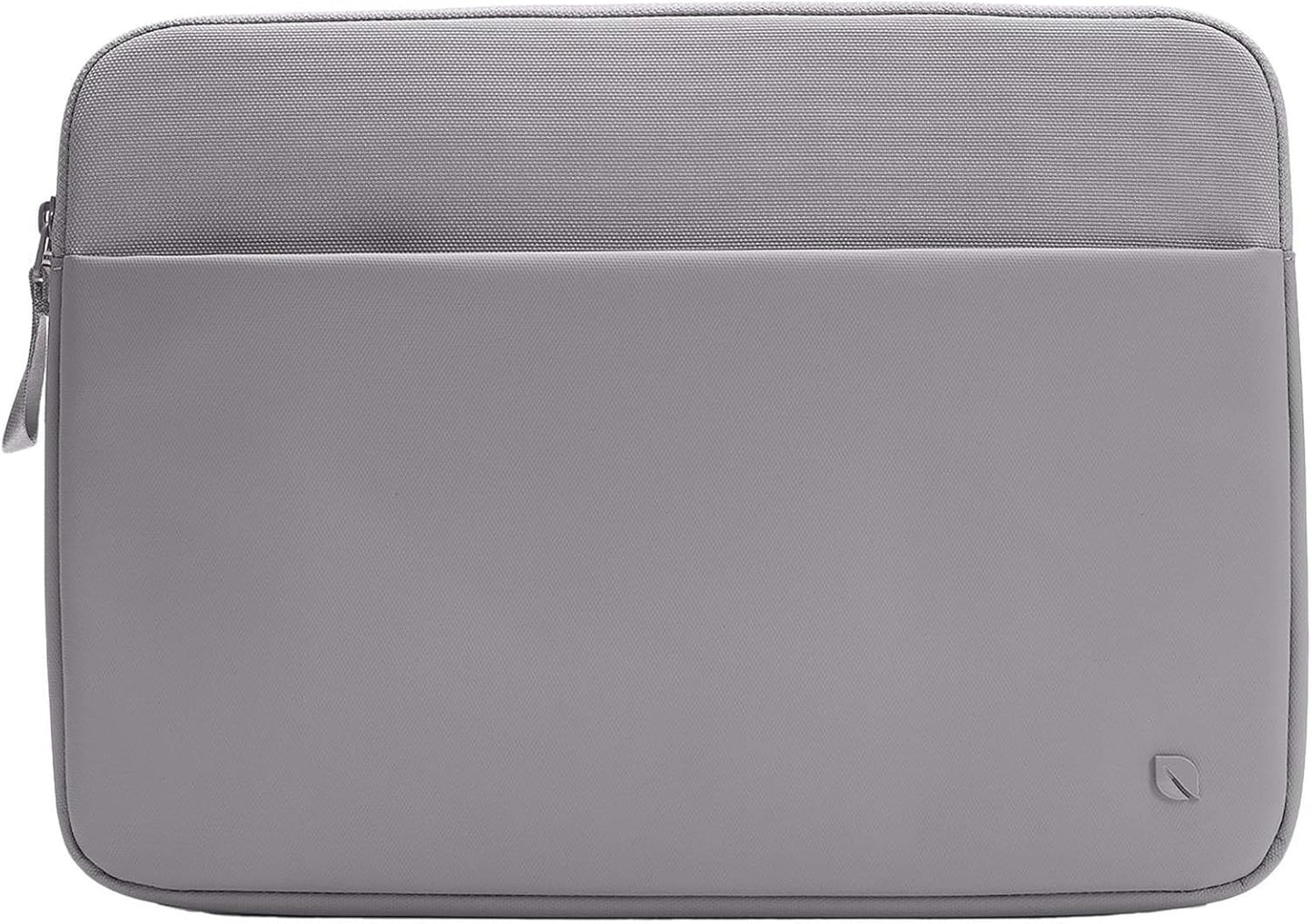 Incase A.R.C. Laptop Sleeve 14 Inch – MacBook Case with Faux Fur Lining, External Pocket – Fits MacBook Pro Air Lenovo Dell HP – Laptop Cover, Computer Case - Travel, Work, College - Grey