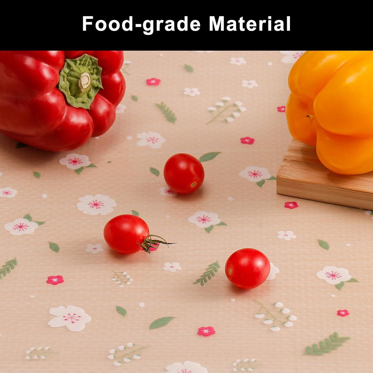 Cooyes Shelf Liner – Premium Non-Adhesive Cabinet & Drawer Liner for Kitchen – Waterproof Shelf Paper with Modern Pattern – Durable EVA Cabinet Mat – Easy to Cut (17.5" W x 78.7" L)