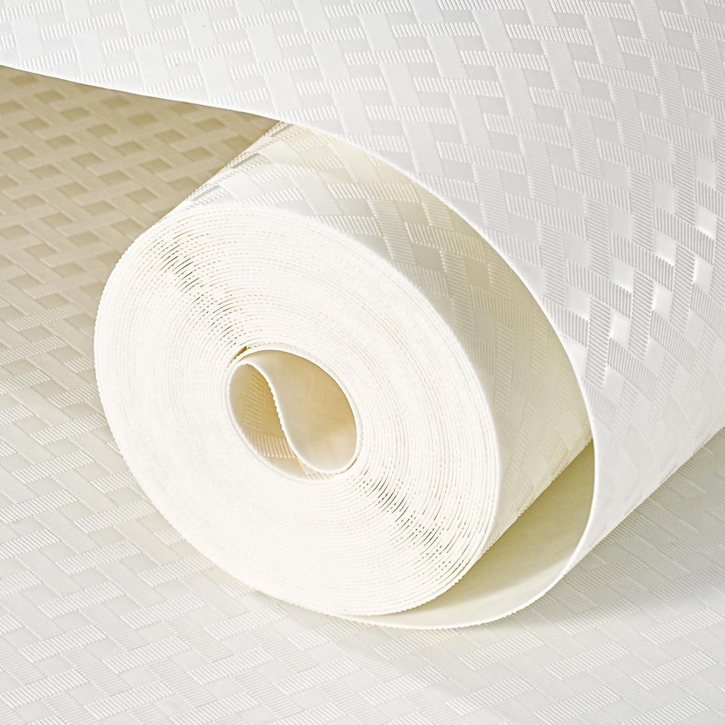 Shelf and Drawer Liner for Kitchen Cabinet, Non-Adhesive 24in x 240in Waterproof Contact Paper Refrigerator Liners Thickened Durable EVA Material Non Slip Mat for Dresser Cupboard Pantry Protector