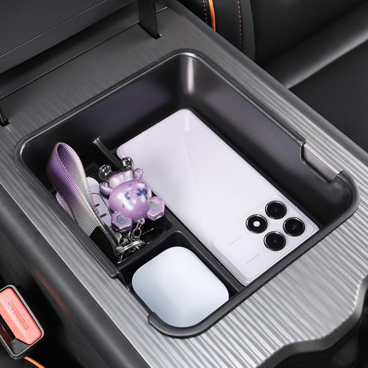 CTH for Jetour T1 2024 2025 2026 Center Armrest Storage Organizer Insert Tray Box Storage Box Car Accessories 1 Set
