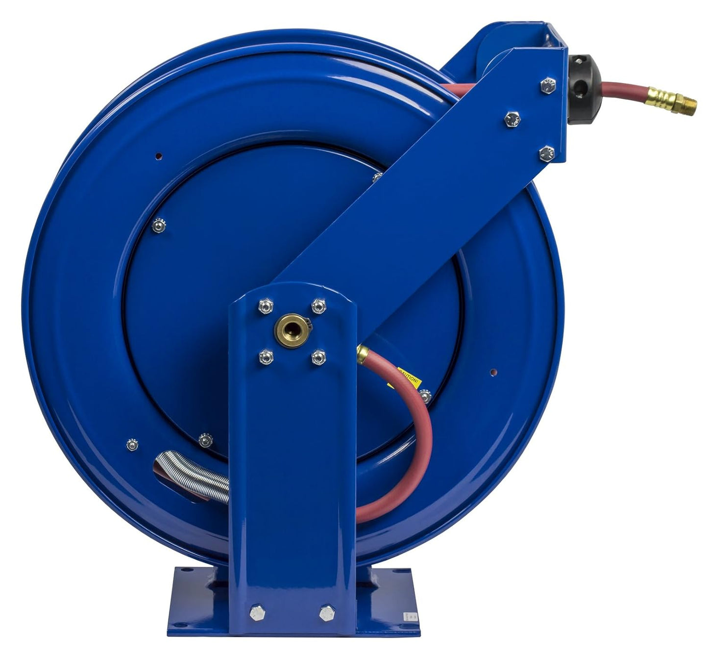 Coxreels T Series Supreme-Duty Air/Water Hose Reel with Hose, Model# TSH-N-650, 1" Hose ID, 50' Length