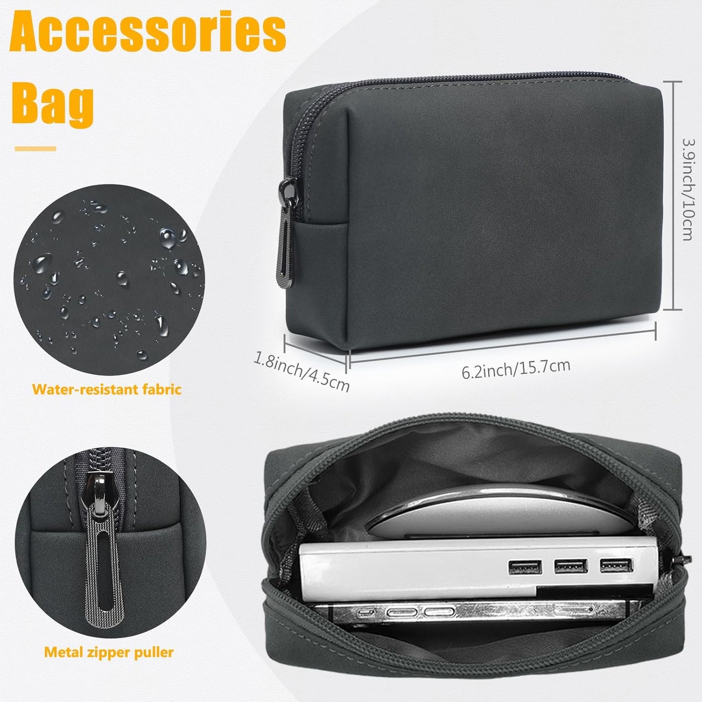 HYZUO 15-16 Inch Laptop Sleeve Case with Stand Feature for MacBook Pro 16 M4/M3/M2/M1 Pro/Max 2025-2019, XPS 15, MacBook Pro 15 2015-2012, Samsung Galaxy Book Flex/Pro 15, Space Gray