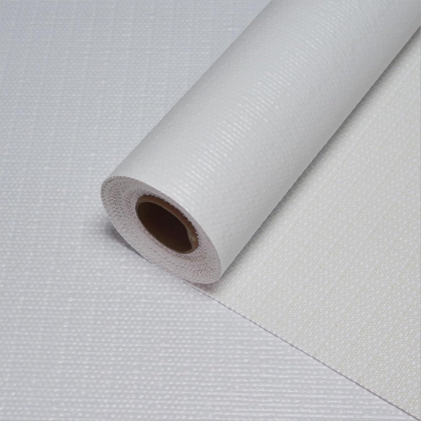 Moriah Shelf Liner for Kitchen Cabinet Non-Adhesive, Thickened Drawer Liner No Slip for Dresser Waterproof Cabinet Paper Liner for Bathroom Shelves Protects Surfaces(White,17.5'' x 10')