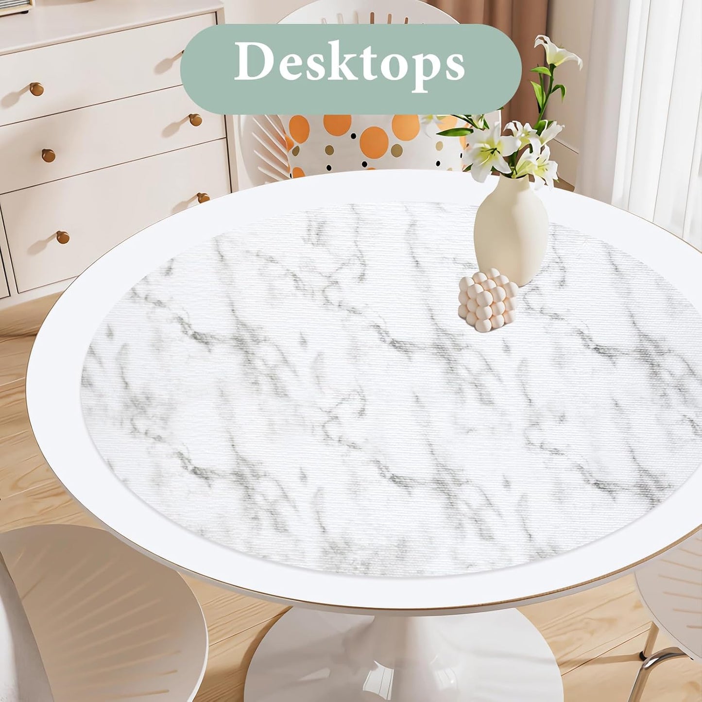 Drawer and Shelf Liner for Kitchen Cabinet: 12 in X 49.21Ft Non Slip Waterproof Shelf Paper Non Adhesive Refrigerator Liners White Marble Easy Liners for Bathroom with Knife Tape Measure