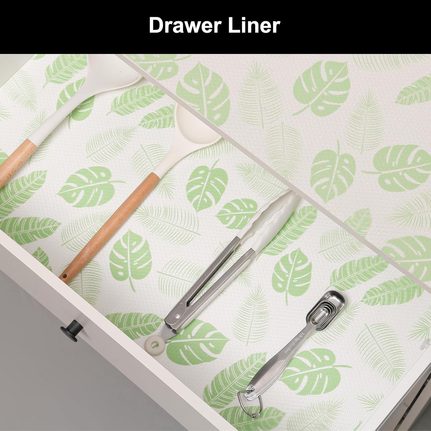 Cooyes Shelf Liner – Premium Non-Adhesive Cabinet & Drawer Liner for Kitchen – Waterproof Shelf Paper with Modern Pattern – Durable EVA Cabinet Mat – Easy to Cut (17.5" W x 197" L)
