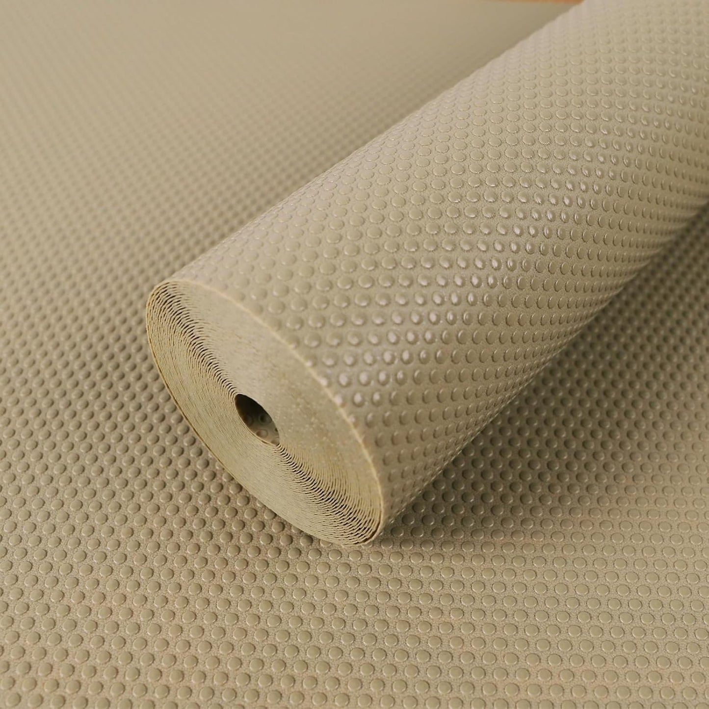Cabinet Shelf Liner 30-inch Wide: Large Waterproof Cabinets Drawers Liners 30 in x 240 in - Khaki Non-Adhesive Easy to Cut Under Sink Mat for Cupboard