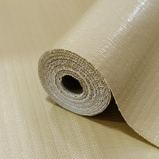 Drawer Liner and Shelf Liner for Kitchen Cabinet Liner Non-Adhesive Non-Slip Shelf Paper, Thick Strong Grip Waterproof Easy to Clean for Shelves, Cupboard, Desks, Khaki, 12 in x 20 FT