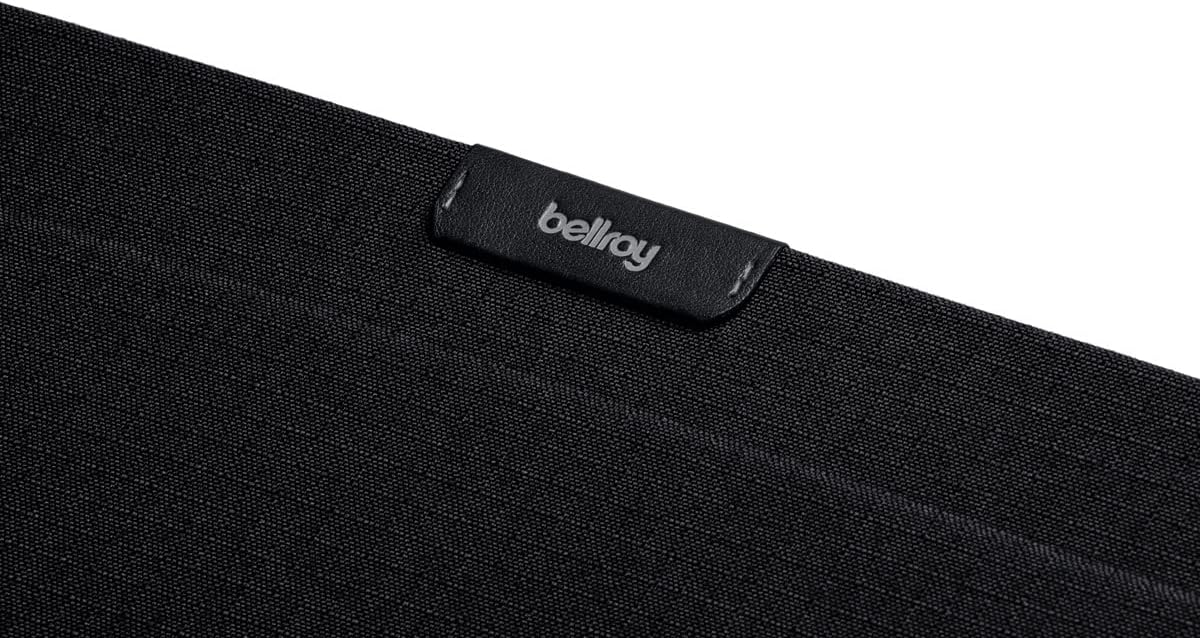 Bellroy Laptop Sleeve (Fits 14 Inch Laptop or MacBook, Slim Protective Case with Magnetic Closure) - Black