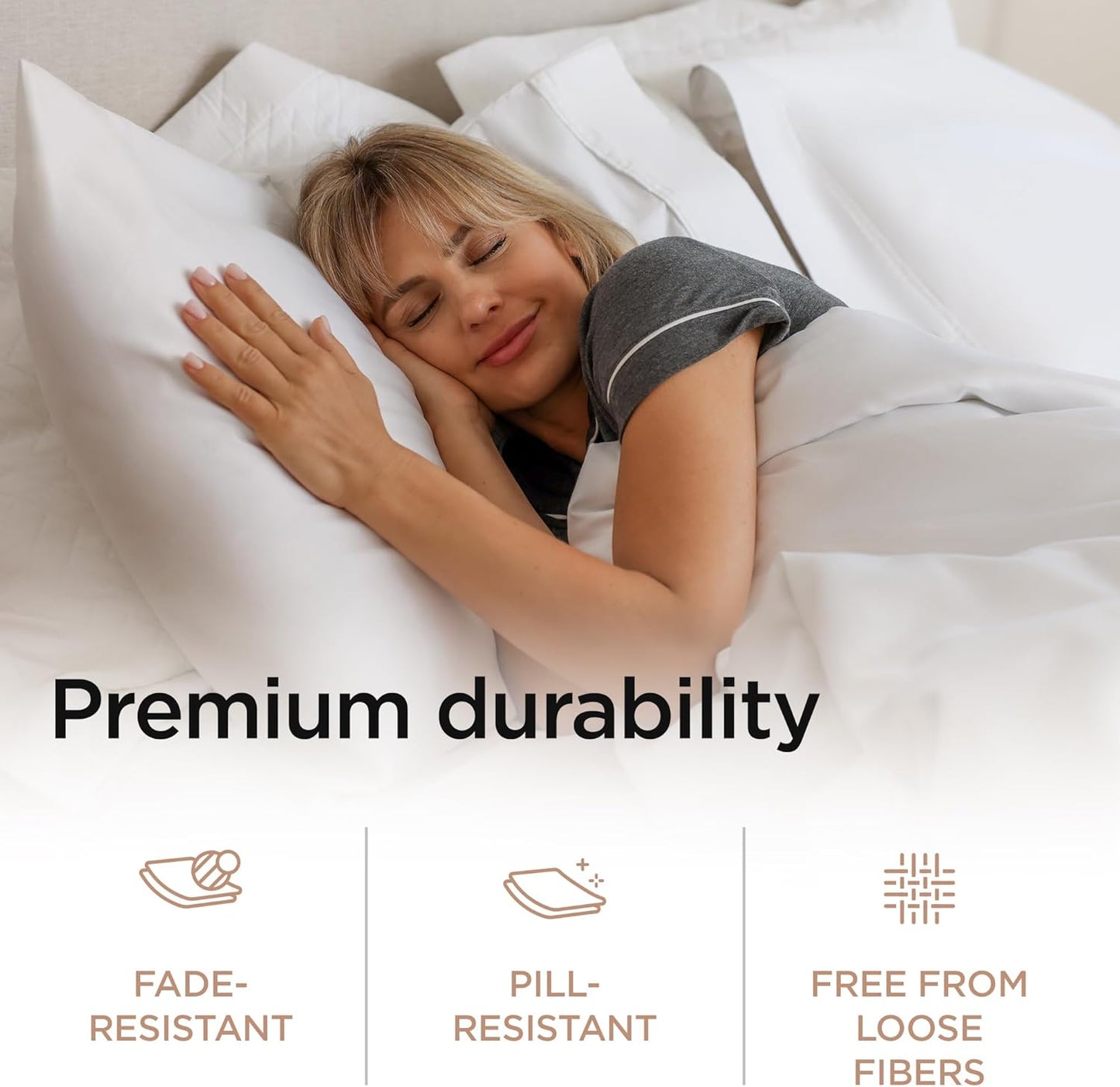 Threadmill Twin XL Sheet Sets | 656 Thread Count Supima Cotton Sheets for Twin XL Mattress | Solid Sateen Bed Sheets Set |16” Deep Pocket | Soft Breathable 3-Piece Cooling Sheet Set | White