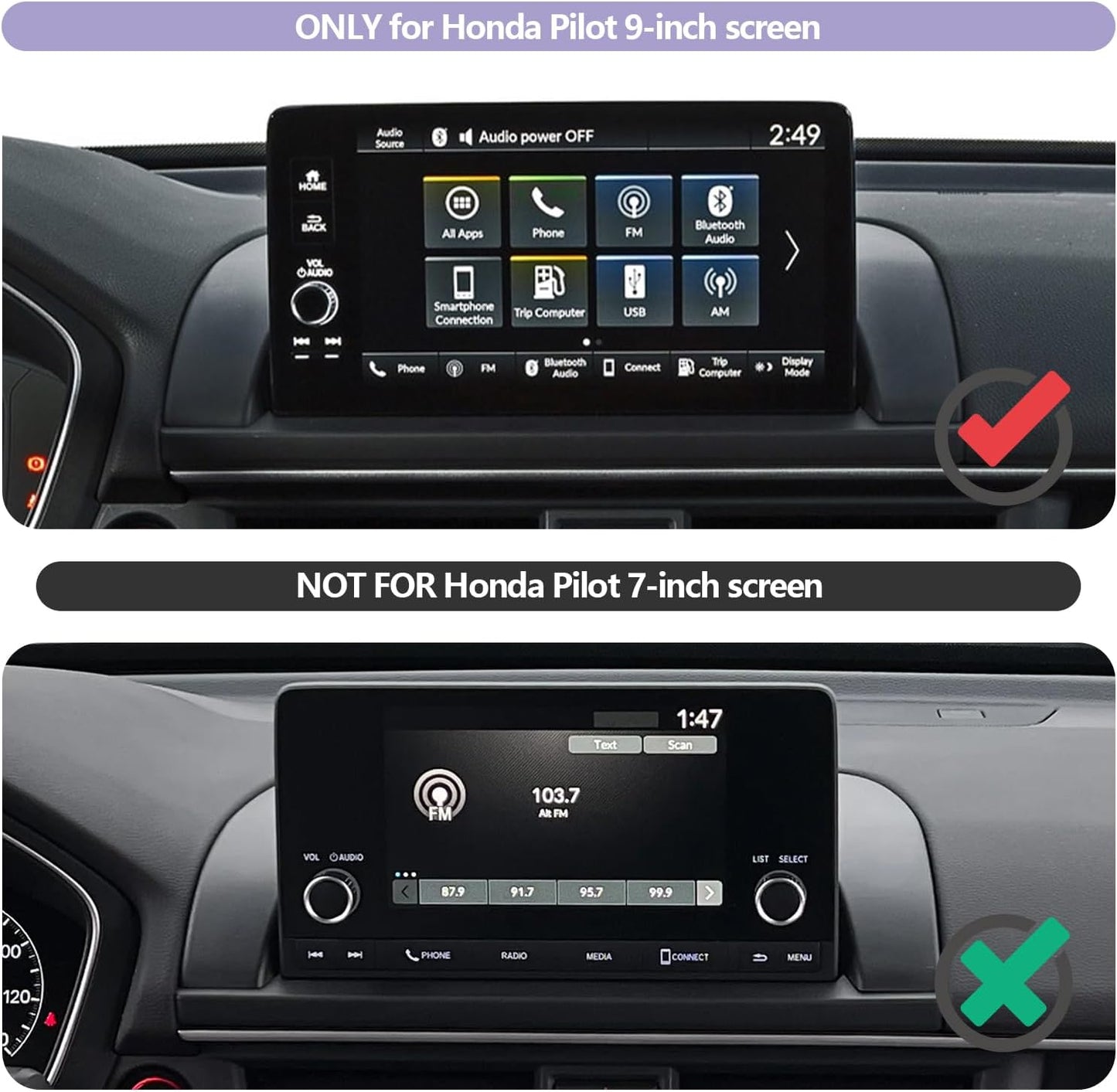 LUWU for 2023 2024 2025 Pilot Dashboard Center Console Organizer 2025 H onda Pilot Armrest Storage Box Armrest Organizer H onda Pilot Console Organizer Tray 2023 2024 2025 H onda Pilot Accessories