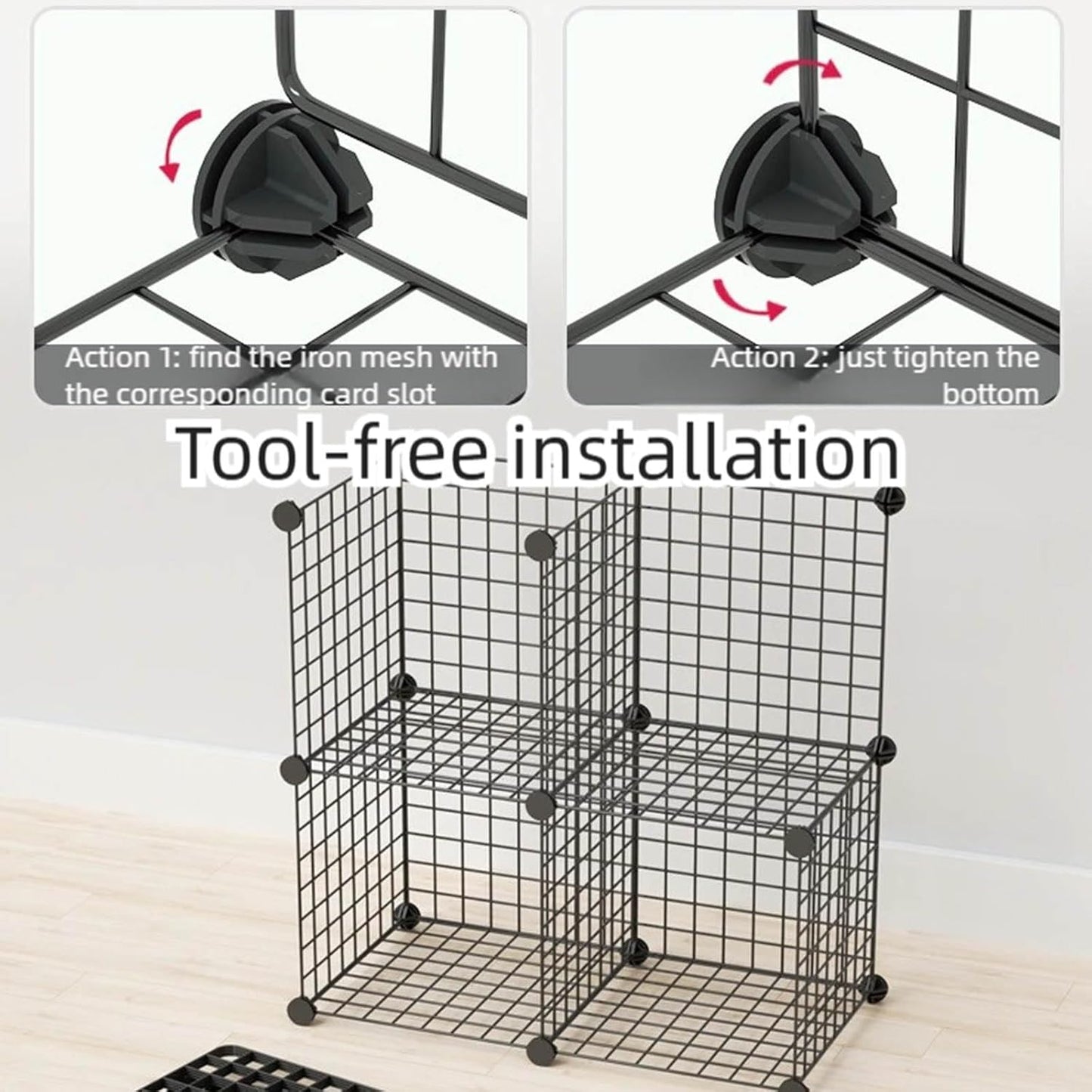 Stackable Safety Helmet Storage Boxes, Large Adjustable Hard Hat Placement Organizer Rack,with Wheels,for Construction Site/Garage/Workshop/Factory Helmet Display Shelf (Black, 32 Grids-4 * 8)