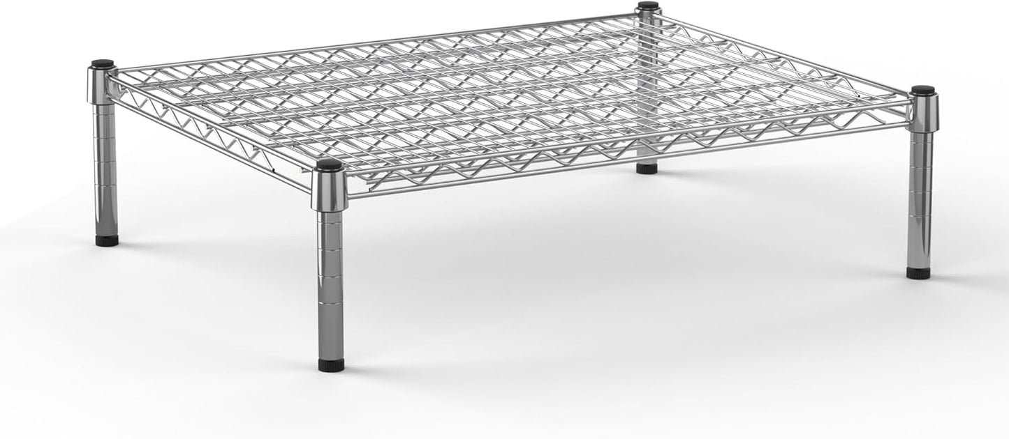 24" Deep x 30" Wide x 8" Height Wire Shelving Kit | 1-Tier | NSF Commercial Storage Rack Unit