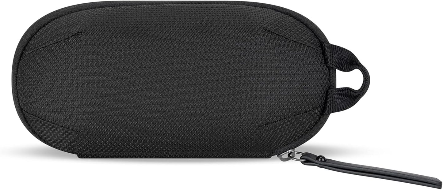 Sherpani Mini Co-Pilot, Travel Cable Bag, Cord Storage Organizer, Small Tech Pouch, Accessory Carrying Case, Travel Gift for Women (Straw)