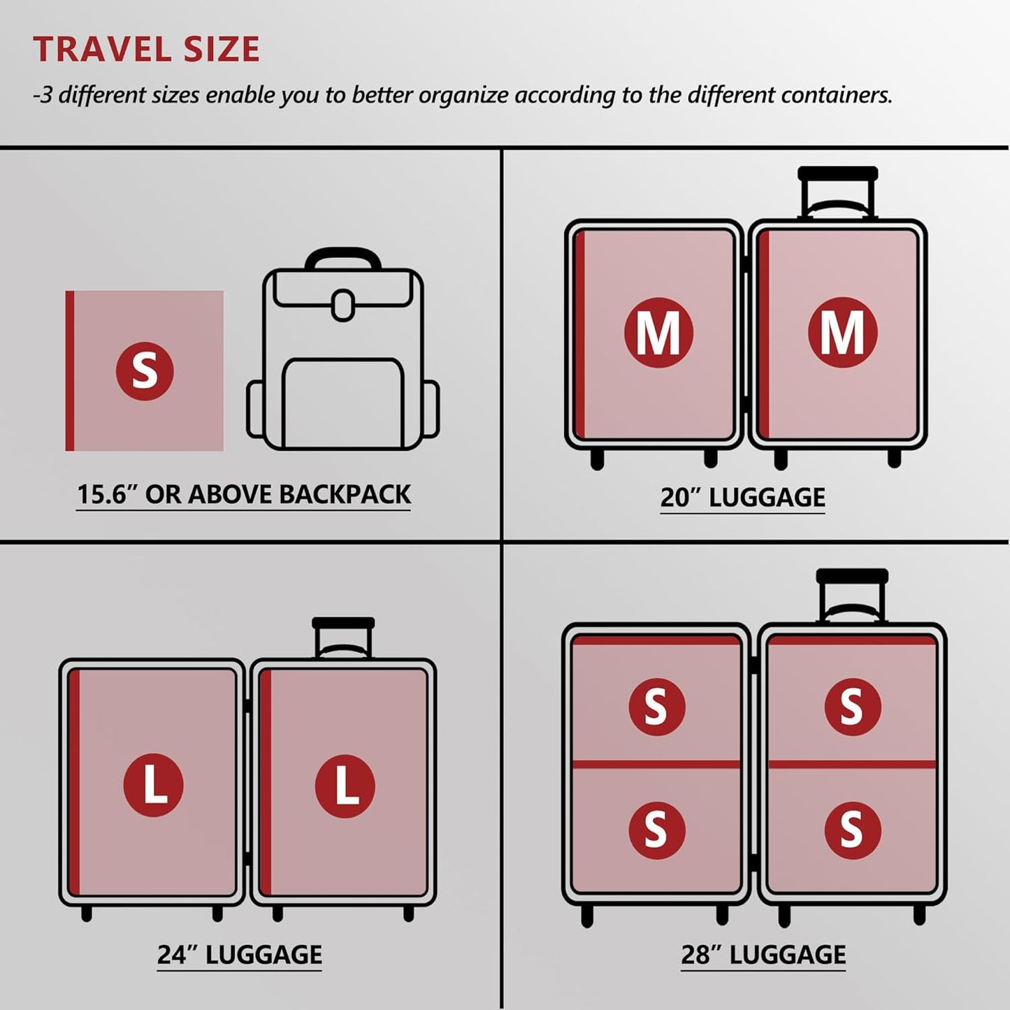 12 Pack Travel Vacuum Storage Bags for Clothing with Rechargeable Electric Pump, Compression Packing Cubes Organizer for Luggage Suitcase, Space Saver Seal Bags for Vacation Cruise