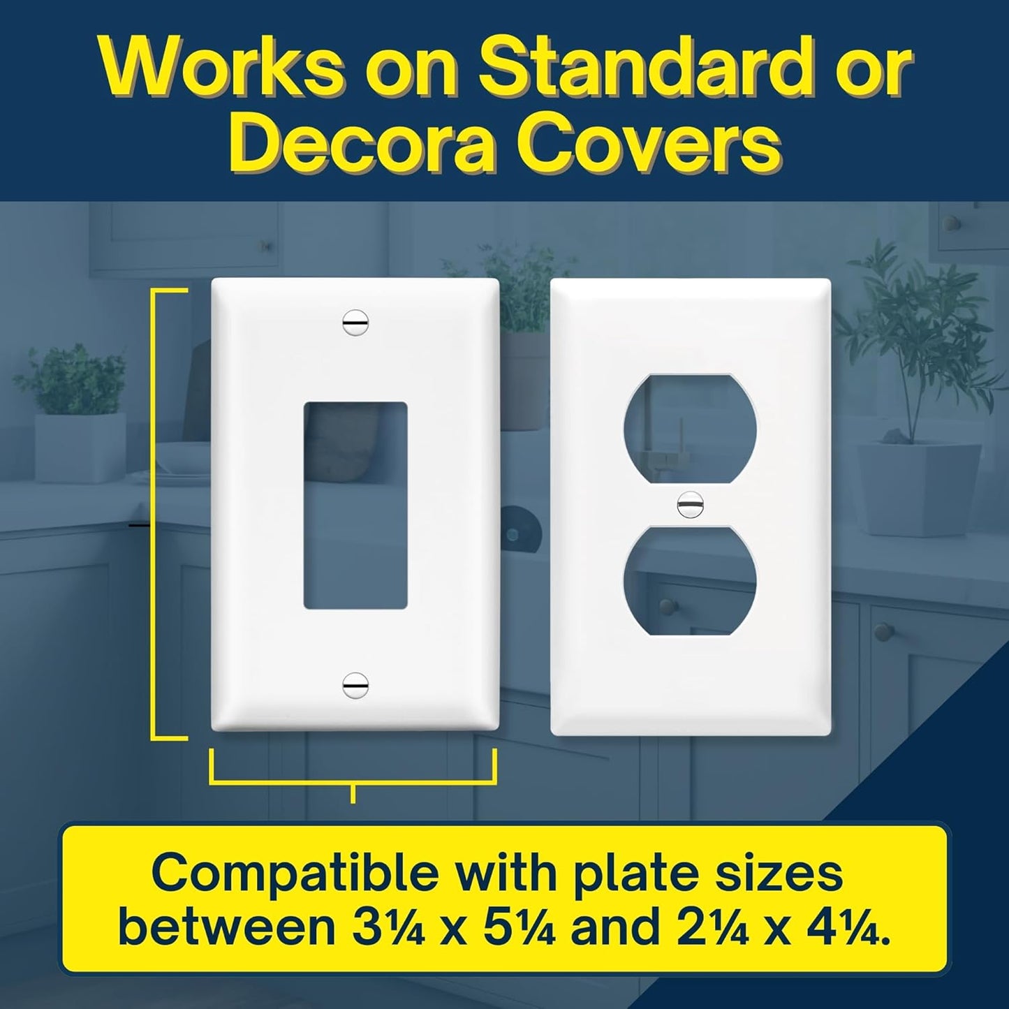 BeraTek Power Perch Wall Outlet Shelf with Cord Storage Strap - Small Wall Shelf Declutters & Reclaims Bathroom Counter Space - Alexa Echo Dot Stand, Apple Homepod Mini Wall Mount - White, 1-Pack