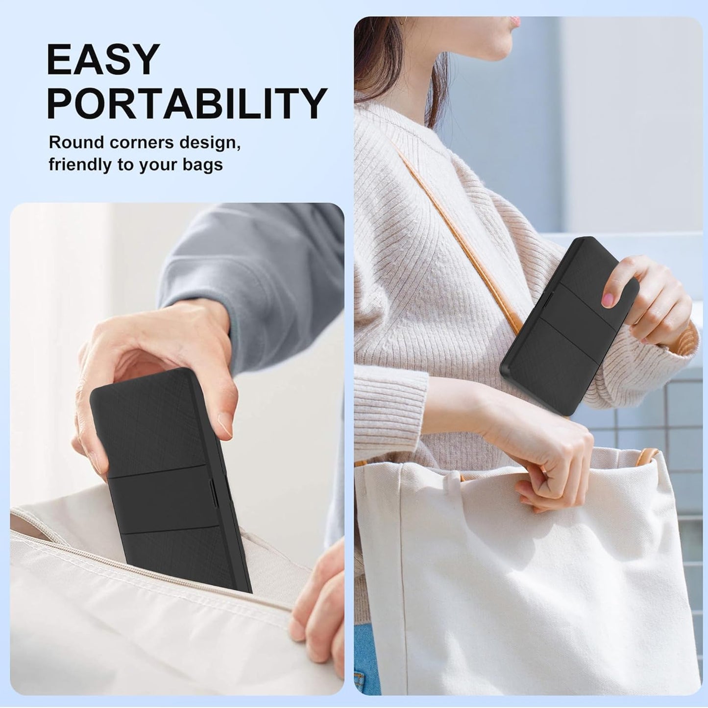 iPLYGAM Switch Game Case for Nintendo Switch 2/Switch/OLED/Lite with 48 Slots and 80 Memory Micro SD Card Storage, Portable Travel Switch Game Holder Organizer, Game Card Protective for Festival Gift