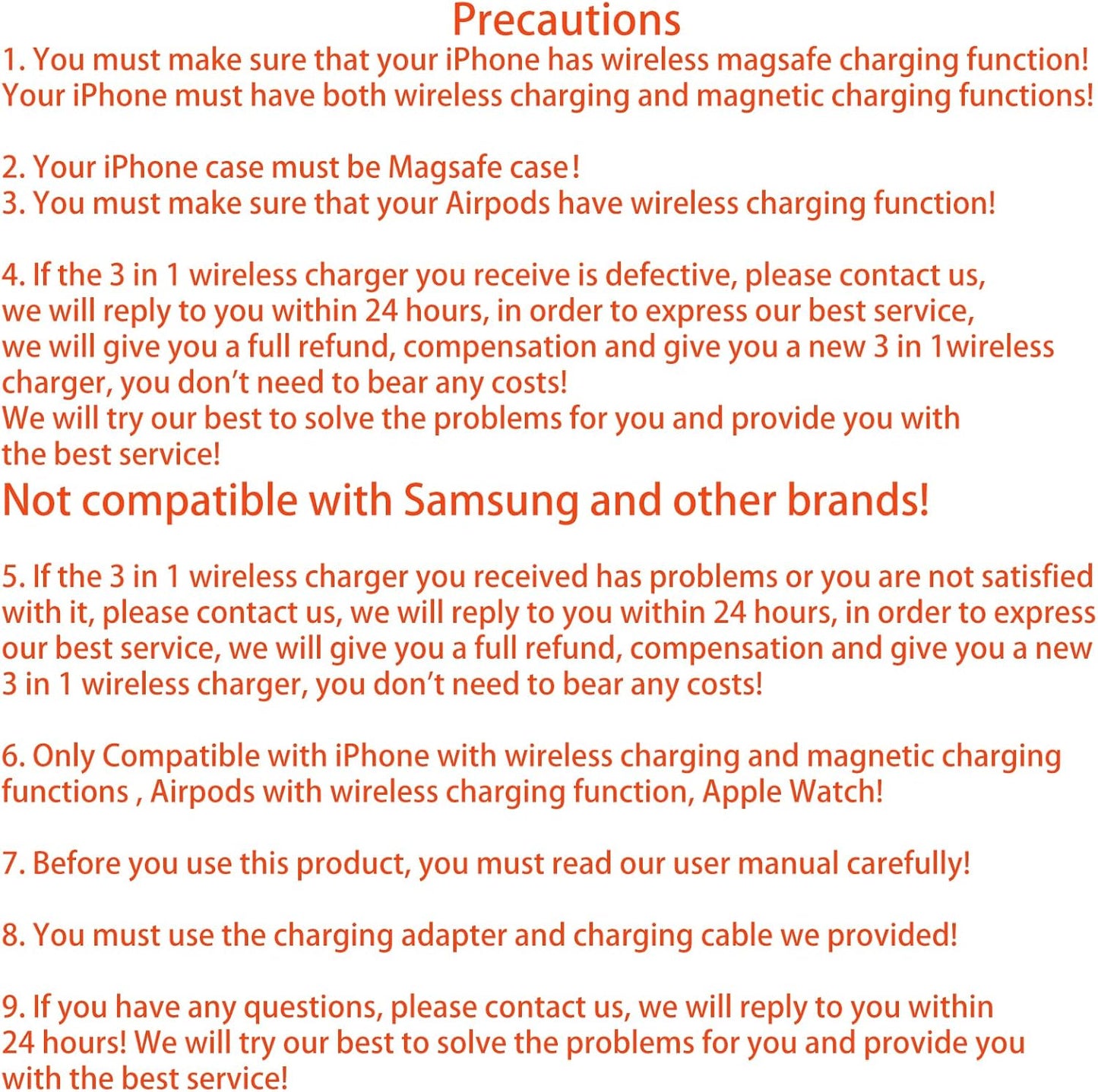 3 in 1 Fast Wireless Charger Stand for iPhone, Foldable Travel Charging Station for Magsafe for iPhone 17/Air/16/15/14/13/12 Series, Apple Watch Serie, AirPods pro/2/3/4, 2025 Christ mas Gifts (Black)