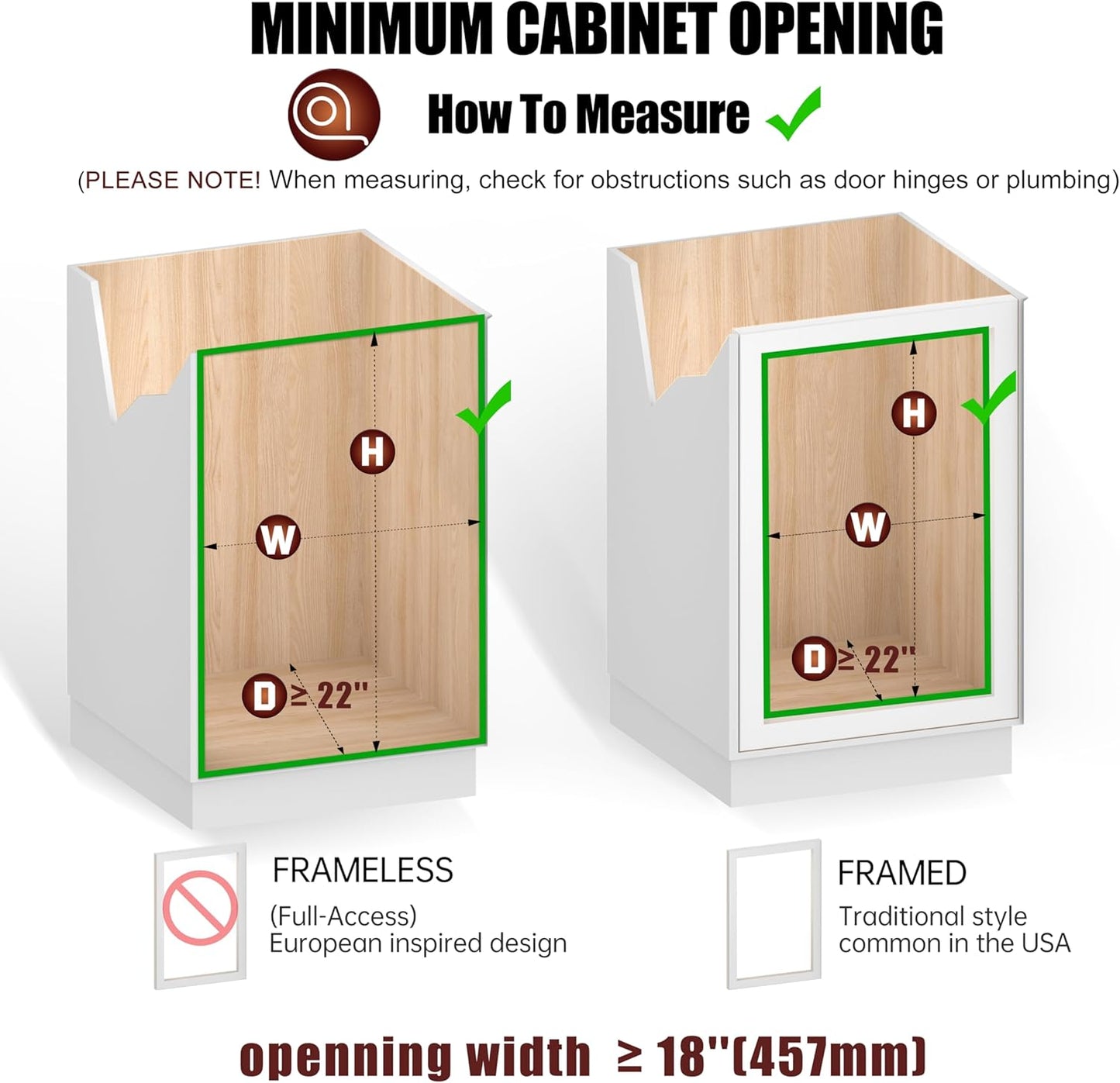 2-Tier Pull Out Cabinet Organizer (17.5" W x 22" D), Pull Out Shelves and Drawer for Kitchen Pantry Storage Basket, Heavy-Duty Metal Sliding Shelf, Chrome Finish