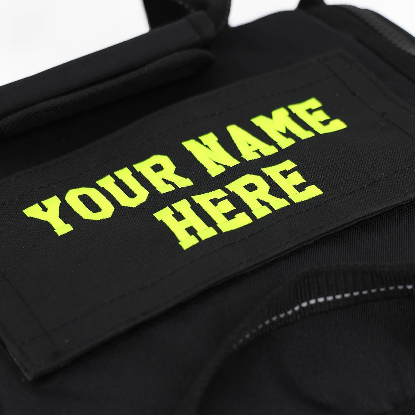 Lightning X Customizable Large EMT Medic First Responder EMS Trauma Jump Bag w/Embroidered Name - BLACK