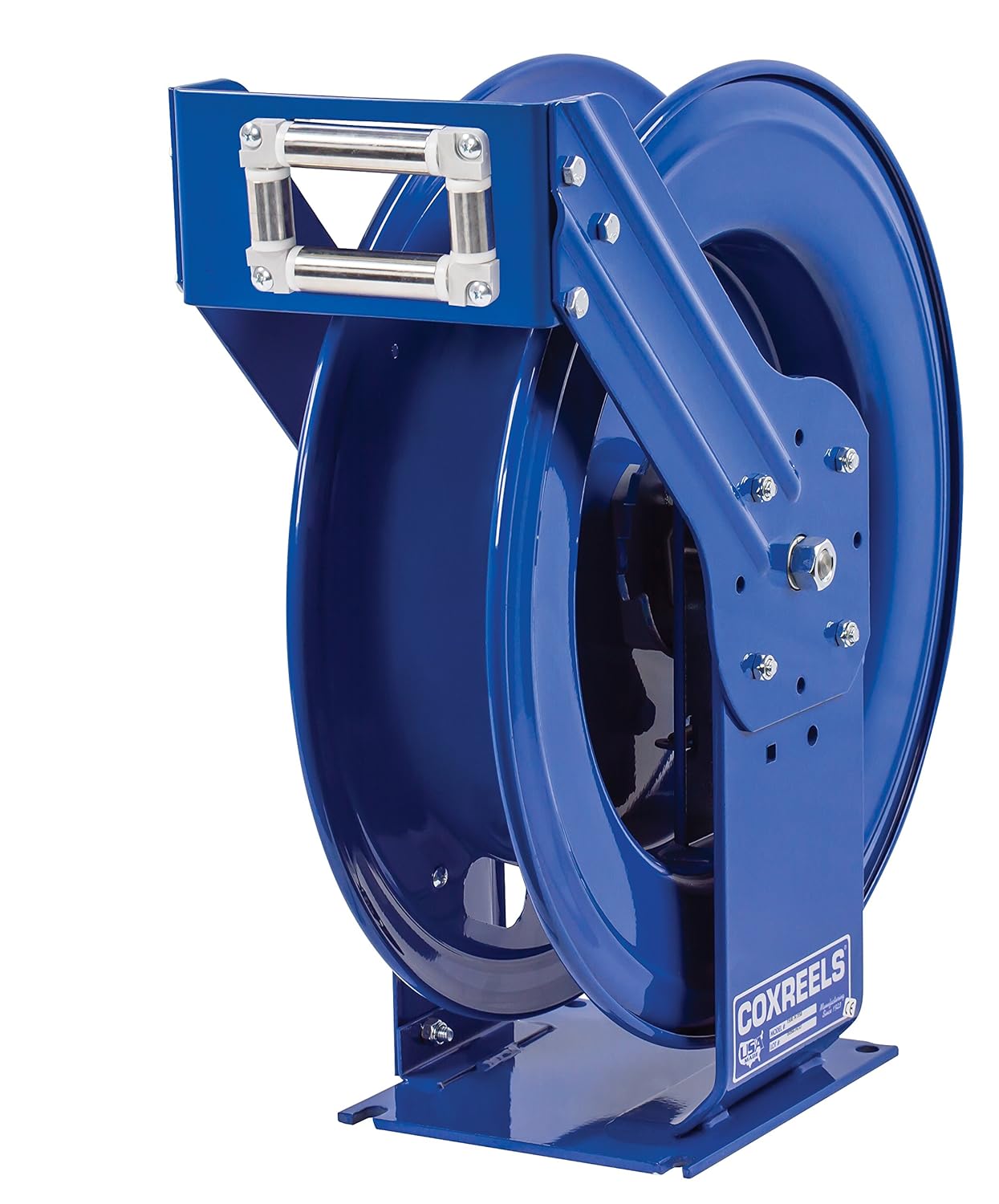 COXREELS TSHL-N-635 Supreme Duty Spring Rewind Hose Reel for air/Water/Oil: 1" I.D, 35' Hose Capacity, Less Hose, 300 PSI