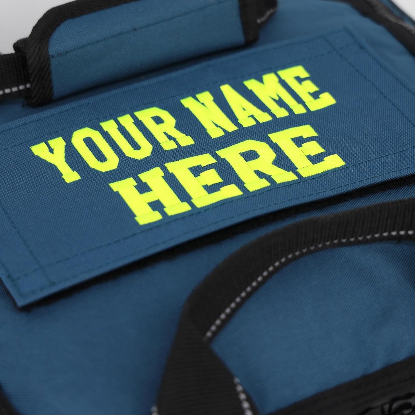 Lightning X Customizable Large EMT Medic First Responder EMS Trauma Jump Bag w/Embroidered Name - BLUE