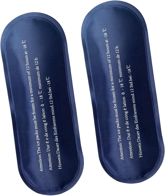 Ice Pack for Insulin Travel Case, TSA Approved Reusable Medical Cooler Bag Ice Packs for Diabetic (Pack of 2)