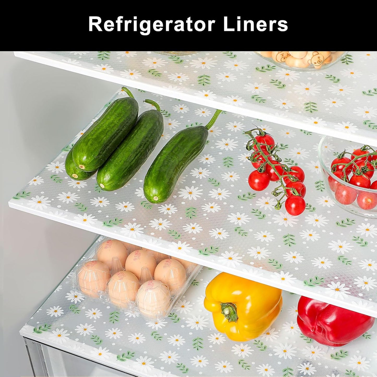 Cooyes Shelf Liner – Premium Non-Adhesive Cabinet & Drawer Liner for Kitchen – Waterproof Shelf Paper with Modern Pattern – Durable EVA Cabinet Mat – Easy to Cut (11.8" W x 236" L)