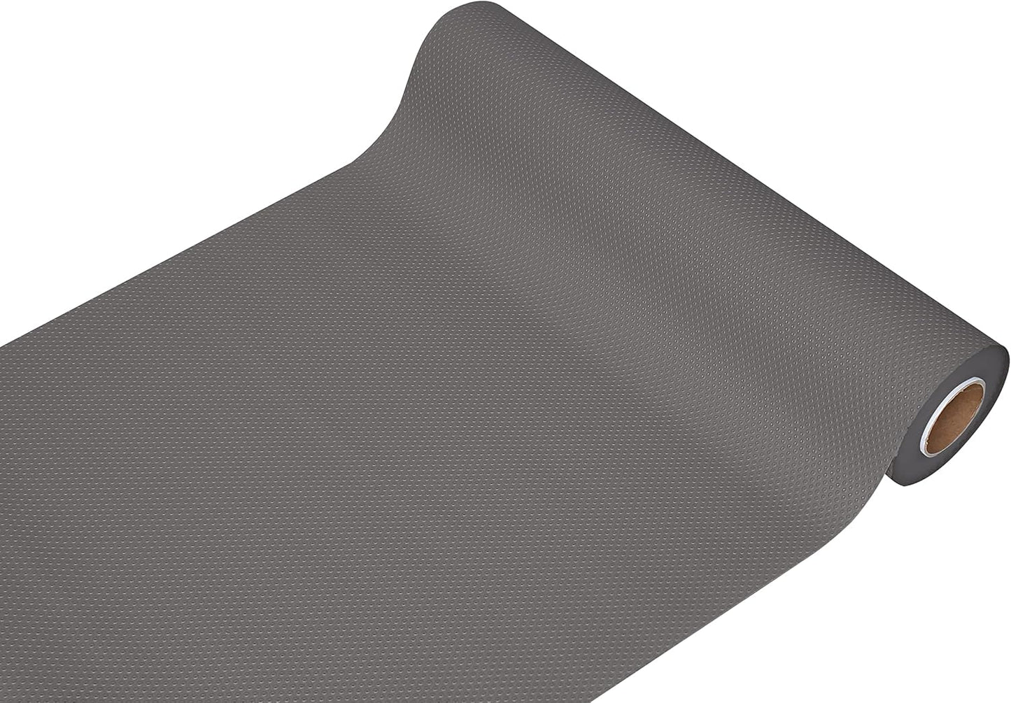 EVALAND Shelf Liners for Kitchen Cabinets Non-Adhesive 12" x 33 FT Gray Drawer Liner Non Slip, Washable Cabinet Liner, Waterproof Shelf Liners for Cabinets, Refrigerator Bathroom Pantry Cabinet Mat
