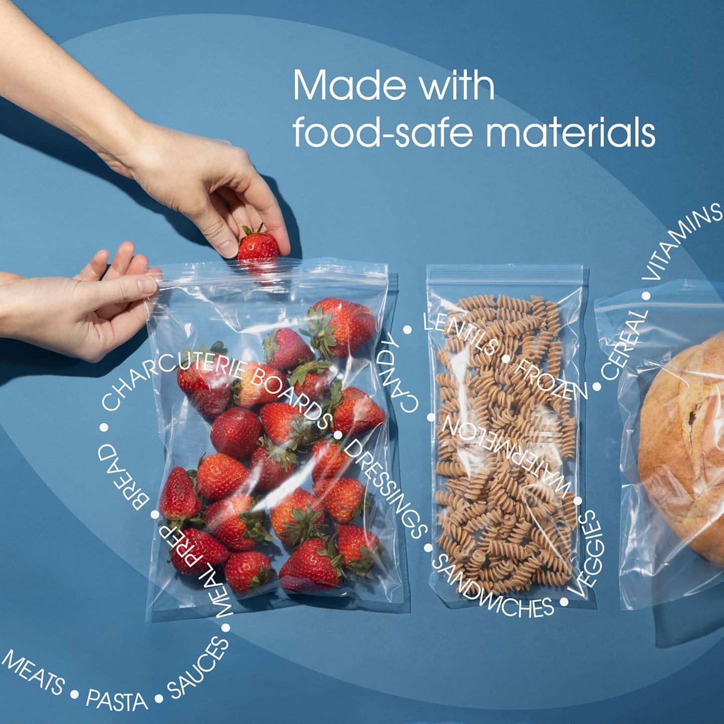 Spartan Industrial - 10” X 13” (500 Count) 2 Mil Clear Reclosable Zip Plastic Poly Bags with Resealable Lock Seal Zipper