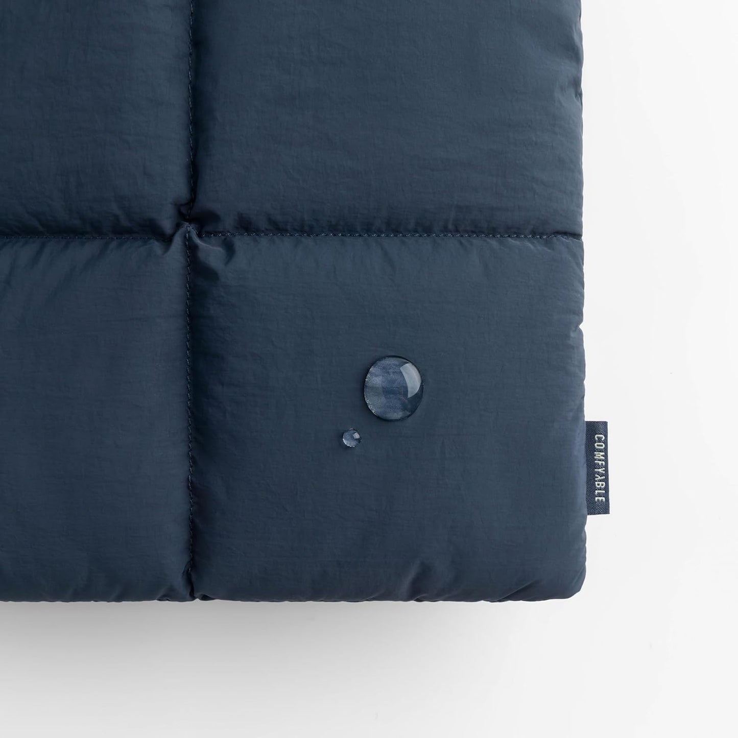 Comfyable Puffy Laptop Sleeve 13 Inch 14 Inch, Quilted Puffer Laptop Carrying Case, Pillow Case Compatible with MacBook Air M4 2025 M3 M2 M1, MacBook Pro M5 M4 Pro/Max, Dark Blue