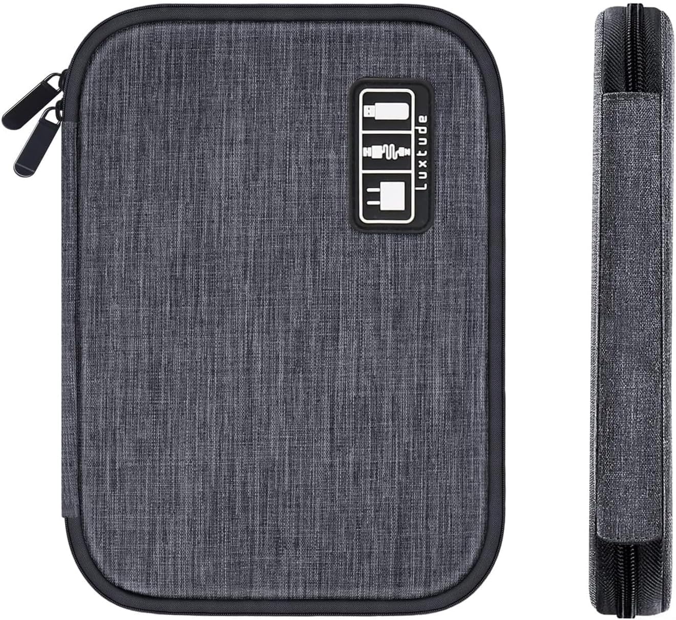 Luxtude Cord Organizer Bag, Travel Cable Organizer Bag, Electronic Organizer Travel Case for Chargers and Cords, Tech Bag & Charger Case, Flying Essentials for Electronics Items/USB,etc