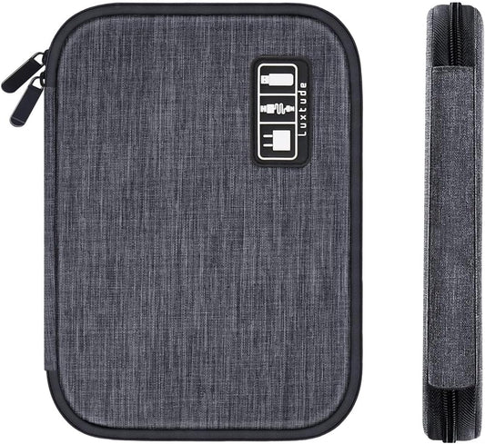 Luxtude Cord Organizer Bag, Travel Cable Organizer Bag, Electronic Organizer Travel Case for Chargers and Cords, Tech Bag & Charger Case, Flying Essentials for Electronics Items/USB,etc