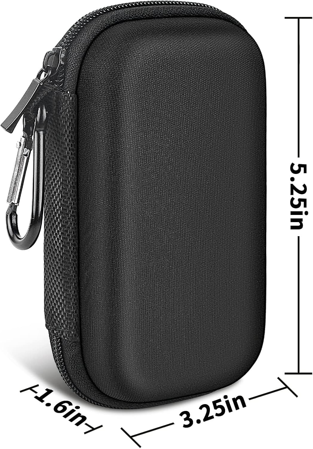 Hard Case Compatible with SanDisk Extreme PRO 500GB 1TB 2TB 4TB Portable External SSD. Carrying Travel Holder for Crucial X8 Solid State Drive (Box Only)-Black