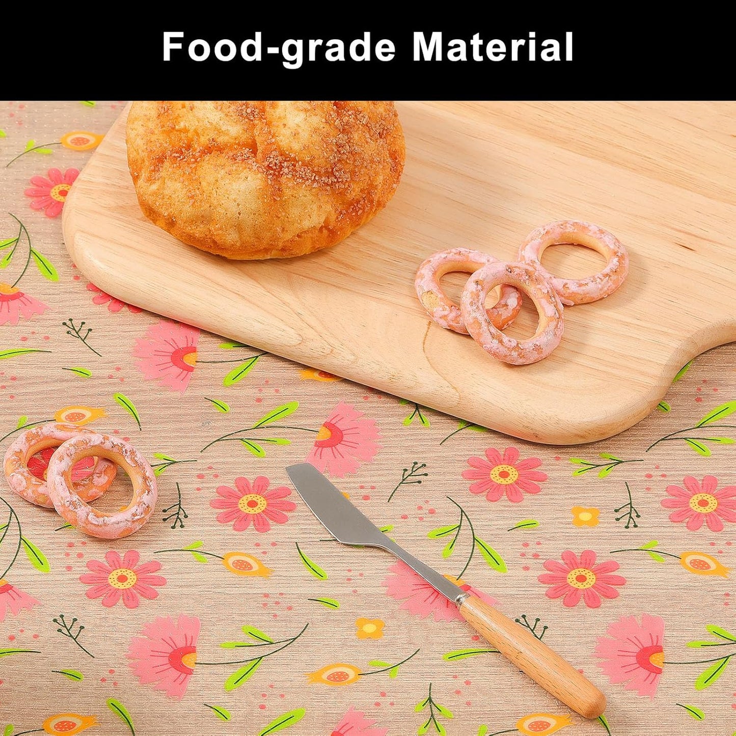 Cooyes Shelf Liner – Premium Non-Adhesive Cabinet & Drawer Liner for Kitchen – Waterproof Shelf Paper with Modern Pattern – Durable EVA Cabinet Mat – Easy to Cut (11.8" W x 360" L)