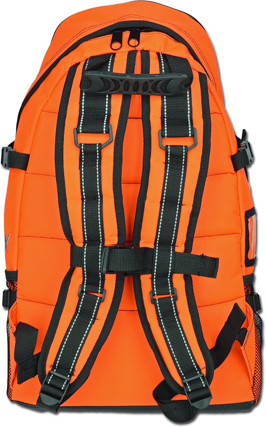 Lightning X First Responder EMT/EMS Backpack Stocked First Aid Supplies Kit B (Fluorescent Orange)