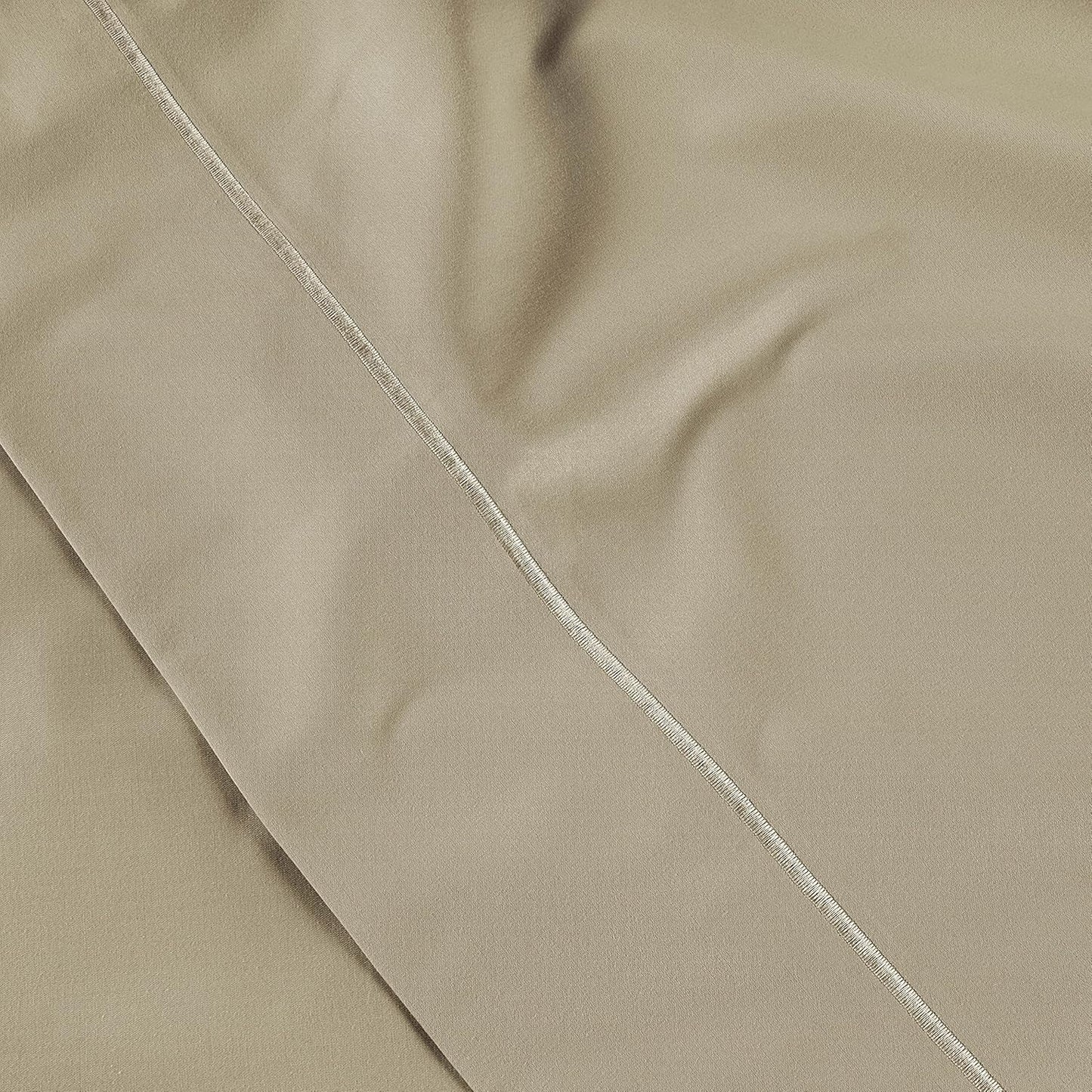 LANE LINEN Pillows Queen Size Set of 2 Soft 100% Egyptian Cotton Cool & Smooth 1000 Thread Count Pillow Cases - Linen