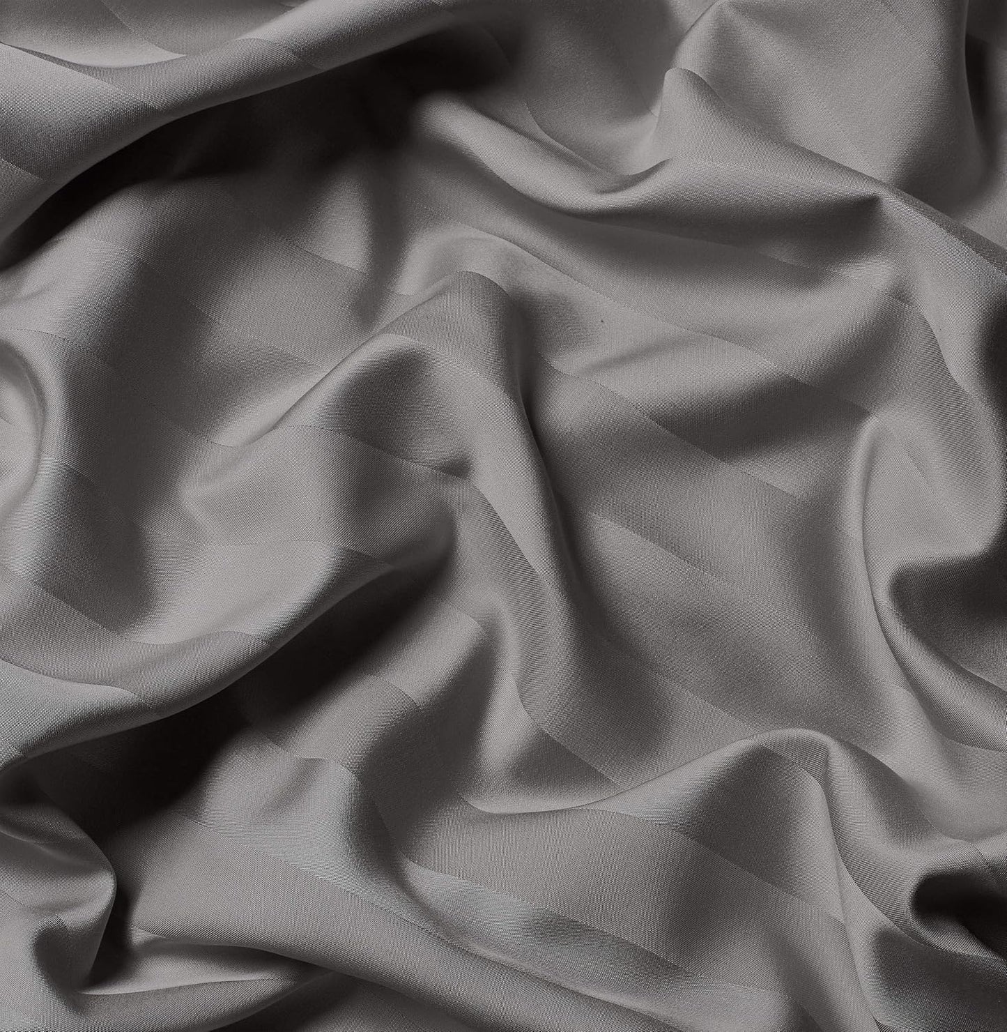 Queen Pillowcases by Pure Bamboo, Genuine 100% Organic Viscose Derived from Bamboo, Luxuriously Soft & Cooling, Double Stitching, Envelope Closure (2 Queen Pillowcases, Jacquard Stone)